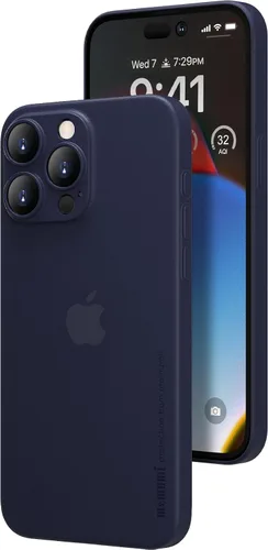 Vista 10 de memumi Funda ligera para iPhone 15 Pro Max, funda ultradelgada, protección completa de 0.012 in, acabado mate, cubierta dura para iPhone 15 Pro Max