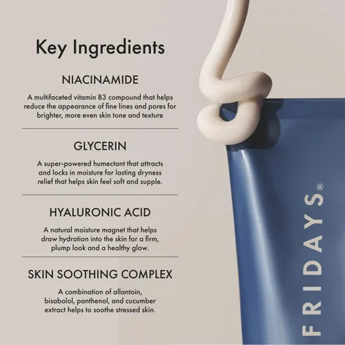 Vista 4 de Summer Fridays Jet Lag Mask Mini - Hidratante facial y mascarilla + enriquecida con ácido hialurónico, niacinamida, glicerina + antioxidantes ayuda