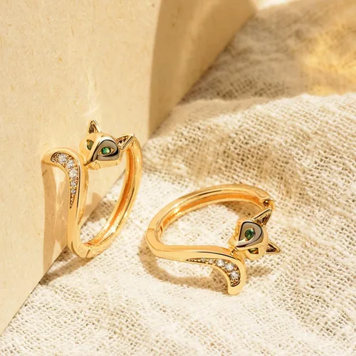 Vista 6 de MYEARS Women Huggie Earrings Gold Hoop Sleeper 14K Gold Filled Small Simple Handmade Hypoallergenic Everyday Jewelry - in The Nature World
