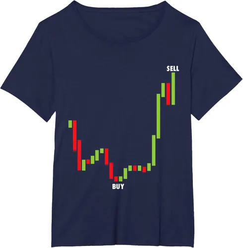 Vista 14 de Funny Day Trading Comprar Baja Venta Alta Stock Trading Camiseta Negro