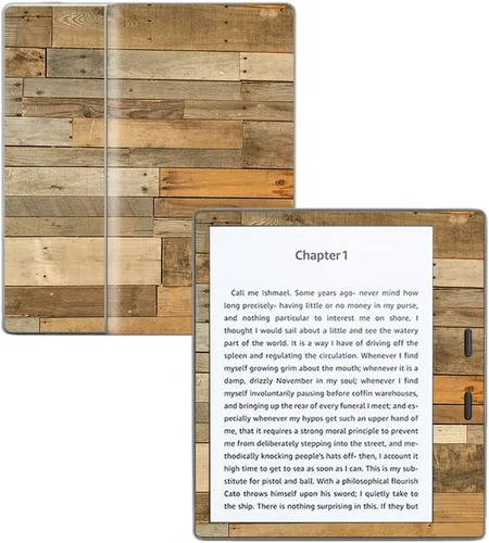Vista 20 de MightySkins Skin compatible con Amazon Kindle Oasis 7 pulgadas (9.ª generación) - Bamboo Ohm Funda protectora de vinilo duradera y única Fácil