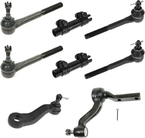 Vista 276 de TRQ Kit de dirección delantera con barra de acoplamiento de fuelle de piñón y cremallera compatible con Toyota Echo 2000-2005