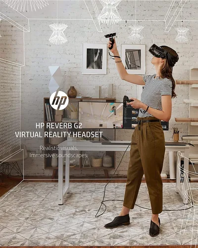 Vista 5 de 2022 Newest HP Reverb G2 Virtual Reality Headset V2 Version