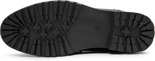 Vista 5 de Bruno Marc - Botas de combate para motocicleta con cremallera para hombre