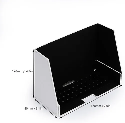 Vista 4 de Parasol para monitor de 5.5 pulgadas para DJI Inspire 1/2 Phantom 2 3 Phantom 4, compatible con 5.5 pulgadas Smartphone iPhone X/8plus/8/7 Samsung