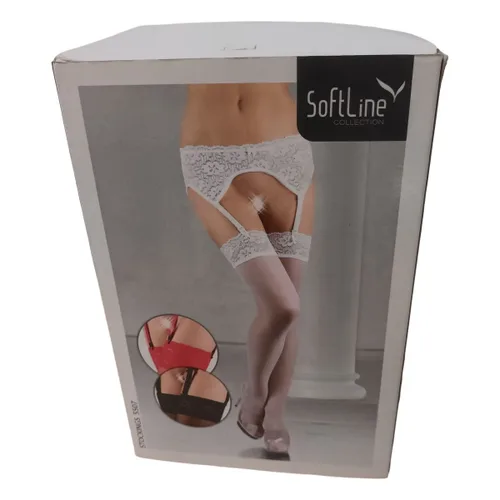 Vista 2 de Medias SoftLine Collection Rojo