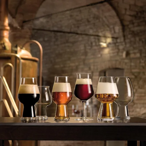 Vista 6 de Luigi Bormioli Birrateque - Vasos de cerveza de sidra de 17 onzas (juego de 2) – Vasos de cerveza artesanales para sidra, sidra dura, sidra