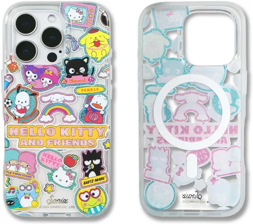 Vista 27 de Sonix x Barbie Funda para iPhone 15 Pro Compatible con MagSafe Probada para caídas de 10 pies Golden Hour