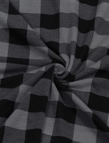 Vista 3 de BAIKEA Camisa de manga larga enrollada con cuello de muesca para mujer, con botones