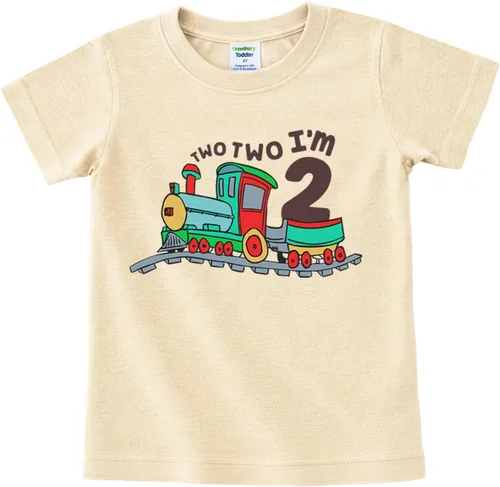 Vista 9 de Unordinary Toddler Camiseta de 2º cumpleaños para niño Chugga Chugga Two Two Train im 2 años Negro (Charcoal Black)