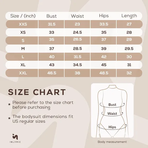 Vista 7 de INLYRIC Body de manga larga para mujer cuello alto sin mangas básico ajustado elástico para mujer