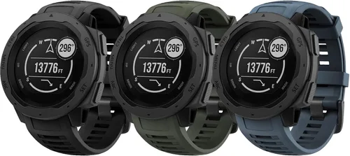 Vista 8 de NotoCity Correa de repuesto para Garmin Instinct, silicona suave, compatible con Garmin Instinct 2/Solar/Tactical(verde militar)