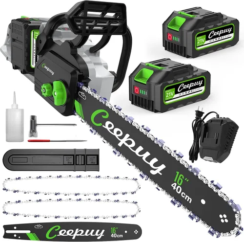Vista 12 de CEEPUY Mini Motosierra Inalámbrica, [2025 Mejorada] Sierra Eléctrica Regalos para Hombres Papá Esposo Jardinero, Gadgets Geniales para Hombres 2025