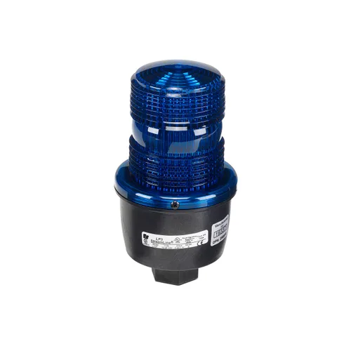 Vista 7 de Federal Signal LP3E-120C Streamline - Luz estroboscópica de bajo perfil, 120 VAC, base atornillada Edison A-19, transparente