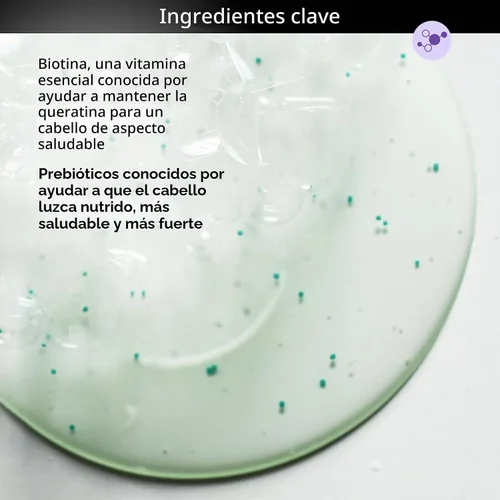 Vista 5 de Dr. Groot Champú para engrosar el cabello, cuidado coreano del cabello con biotina, aceite de romero para ayudar a dar volumen al adelgazamiento