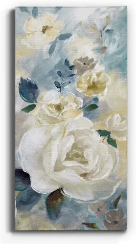 Vista 29 de Renditions Gallery Master Botanical II - Arte de pared, decoración en lienzo de alta calidad con envoltura de galería, listo para colgar, 16
