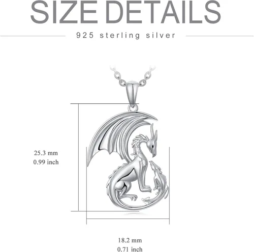 Vista 6 de MEIDERBO Regalos para el día de la madre, plata de ley 925, collar con colgante de animales para madre e hija, joyería para madre, hija, niño