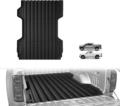 Vista 34 de TripleAliners - Tapete para caja de camioneta (de ejes) de 5 pies, encaje perfecto para pick-up de carga, accesorio de protección de vehículo