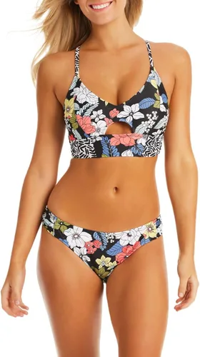 Vista 3 de Jessica Simpson Women's Standard Side Shirred Bikini Bottom