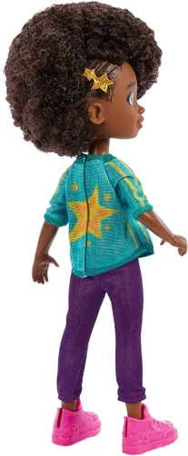 Vista 5 de Mattel Muñeca Karma's World Karma Grant con accesorio para micrófono
