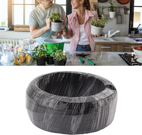 Vista 3 de Alambre de entrenamiento de bonsái de aluminio, 17.64 oz de alambre de metal grueso negro flexible con resistente, alambre de bonsái y bonsái