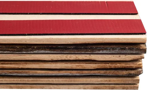 Vista 4 de Paneles de pared de madera para despegar y pegar, tablones macizos reales, madera rústica de granero recuperada, combinaciones de marrón y gris, 3