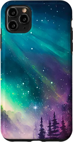 Vista 13 de Northern Lights and Sky Iceland Norway Aurora Borealis Case for iPhone 17