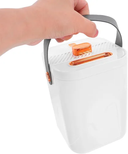 Vista 4 de Zerodeko Humidificador USB silencioso con doble rociador y luz nocturna, pequeño humectante portátil de niebla fría para dormitorio, oficina, coche