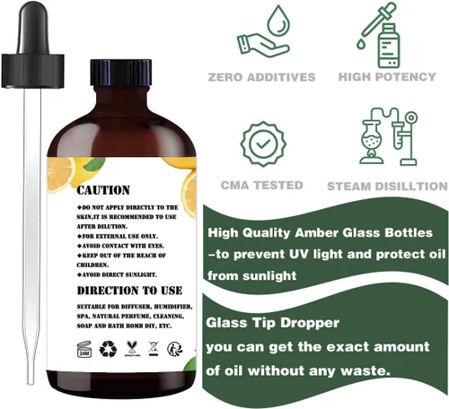 Vista 3 de Gardenia and Sandalwood - Aceite esencial de 4 onzas líquidas (4.1 fl oz), aceite de fragancia puro y natural para difusor de aroma, humidificador