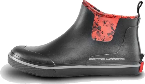 Vista 12 de Gator Waders Botas de Campamento para Hombre - Botas de Tobillo Impermeables Duraderas Antideslizantes Forradas de Neopreno para Acampar, Pescar