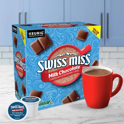 Vista 9 de Swiss Miss Cápsulas K Cup Keurig de Chocolate Caliente con Leche Monodosis, 28