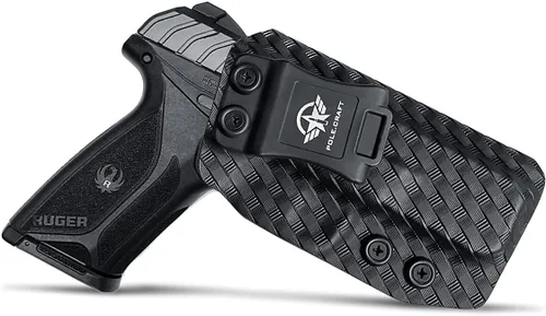Vista 4 de Funda Ruger Security 9 IWB Kydex personalizada: estuche para pistola Ruger Security 9 - Portador de cintura
