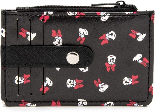 Vista 9 de Buckle-Down, Disney, cartera para mujer con 3 ranuras para tarjetas, 1 cremallera para monedas, 1 ranura para identificación con ventana, 4.5 x 3.0