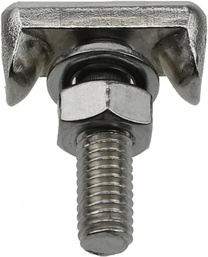 Vista 5 de T-Bolt ZZHXSM - Juego de 2 terminales de abrazadera de batería, kit de pernos en T, accesorios de conector de terminales de batería para automóvil
