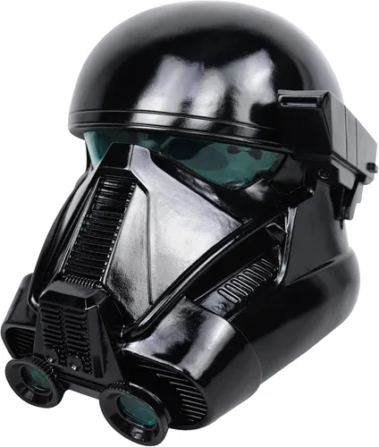 Vista 5 de Casco de soldado de la muerte de lujo, máscara de cabeza completa, disfraz de Halloween coleccionable