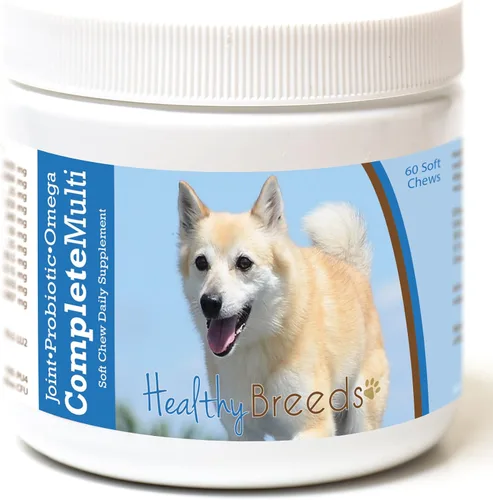 Vista 122 de Healthy Breeds Affenpinscher todo en uno multivitamínico suave masticable 60