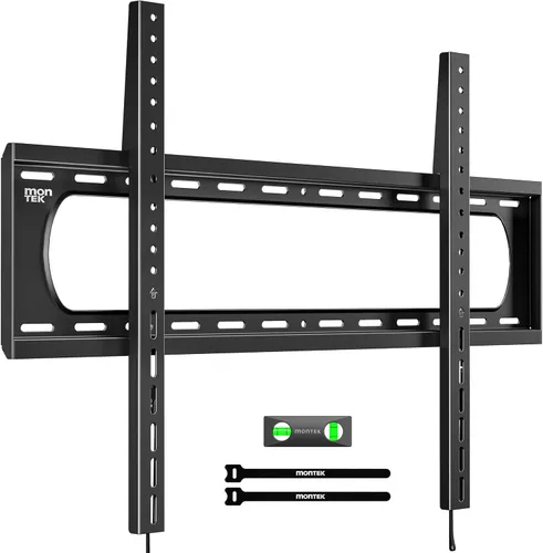 Vista 11 de monTEK Soporte de pared para TV con inclinación de alta resistencia para televisores grandes de 60–120” hasta 136 kg, probado 4 veces por seguridad