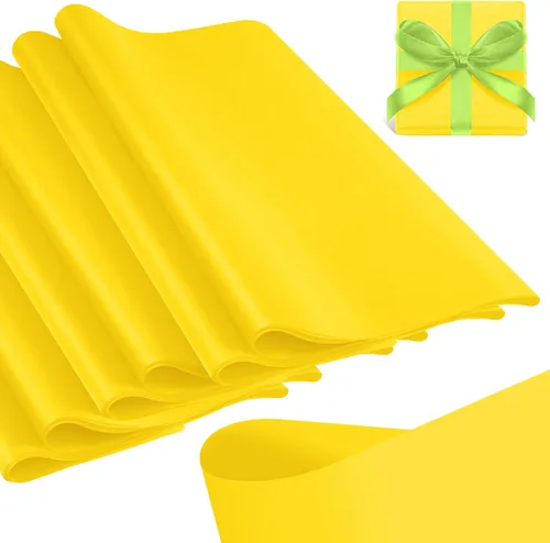 Vista 14 de Qilery - 500 hojas de papel de seda negro a granel para bolsas de regalo de 15 x 20 pulgadas, sin ácidos, para regreso a clases, papel de regalo