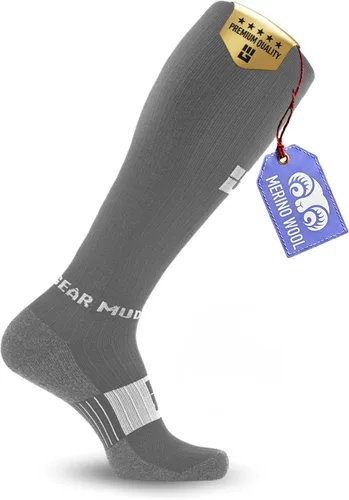 Vista 30 de MudGear Calcetines de compresión graduados, duraderos, resistentes al sudor, calcetines de rendimiento OCR con plantilla acolchada, fabricados
