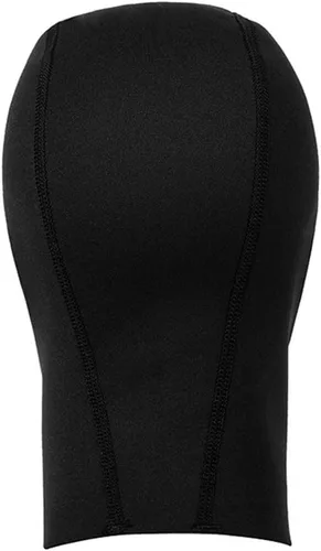 Vista 5 de Gorra de neopreno para buceo con protección UV, con ventilación de flujo para eliminar el aire atrapado, capucha de buceo duradera y elástica