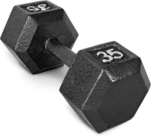 Vista 62 de CAP Barbell Mancuerna hexagonal de hierro fundido Múltiples opciones