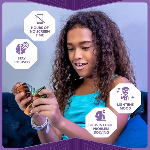 Vista 3 de Duomoto - Cubo magnético que cambia de forma - Rompecabezas de doble creatividad con 96 imanes de tierras raras - Se transforma en más de 100 formas