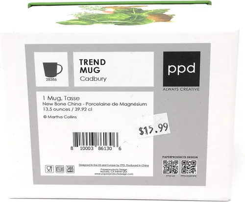 Vista 2 de Diseño de productos de papel, taza en caja de regalo Cadbury