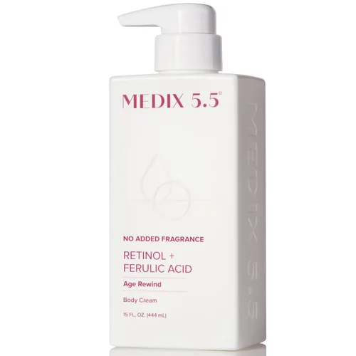 Vista 26 de Medix 5.5 Crema hidratante reafirmante con loción corporal de retinol Tratamiento para el cuidado de la piel crepey Crema corporal con retinol