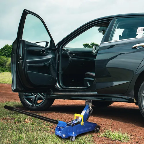 Vista 4 de XMJY 2 Toneladas Mango de Gato de Reemplazo—Soportes de Poste Hidráulico Horizontal para Automóviles Accesorios de Gato de Coche (Negro)