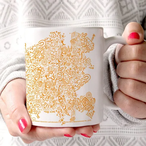 Vista 115 de Trend Setters Friends the Television Show – 25 años – Mercancía oficial – Taza de café o té de cerámica blanca de 11 onzas – perfecta para regalar
