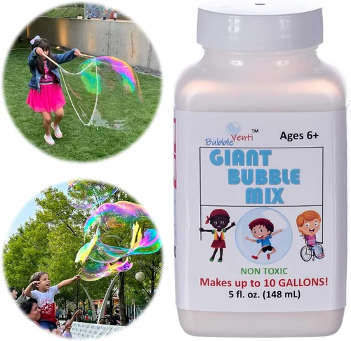 Vista 11 de Bubbleventi Mezcla de burbujas gigantes (hace 4 galones)