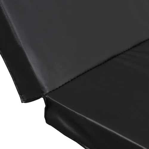 Vista 7 de Alfombrilla de gimnasia plegable portátil de tres pliegues de 6 x 2 pies, extra gruesa, de espuma, aeróbicos, yoga, artes marciales, artes