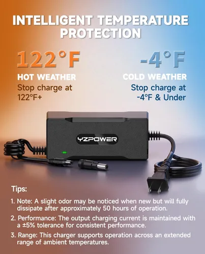 Vista 8 de Cargador de 42 V 2 A para scooter eléctrico Gotrax, compatible con GXL V2 G4 Apex XR Elite, compatible con Hiboy S2 S2 Pro KS4, Hover-1 Journey