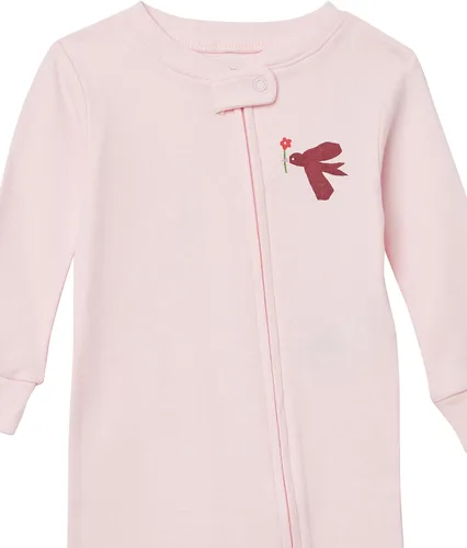 Vista 3 de Tienda Essentials Pijamas de algodón sin pies para niños pequeños y niñas, paquete múltiple